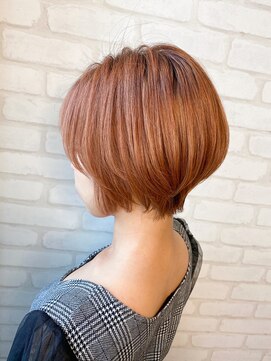【完全個室サロン】BUBBLES成増店【8月30日NEWOPEN（予定）】 くびれショート×オレンジベージュ