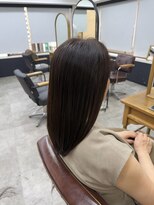 ファブ 銀座(fav) セミロングストレート ナチュラルブラウン