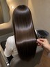 【New!!】カット+髪質改善カラー+4stepトリートメント+炭酸マイクロバブル