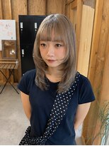 アフターニュース 新潟(afternews)&nbsp;ミルクティーベージュ/ダブルカラー/ケアブリーチ/髪質改善/駅南