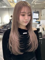 リエル 札幌大通(Lielle)&nbsp;ミルクティーベージュ/レイヤー/顔周りレイヤー