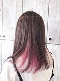 デザインカラー　pink inner