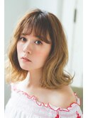 ＼憧れの小顔を前髪で作る／