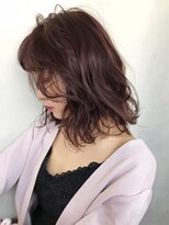 アイティー バイ アルバム 浦和店(IT by ALBUM) チェリーブラウン_ココアブラウンフリンジウェーブ_ba274422