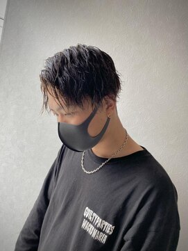 ラフ バイ マグ 南松本(R.A.F. by Mag) 【R.A.F】ツーブロックツイストスパイラル フェイスフレーミング