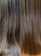 ジング 高田馬場(zing) 髪質改善最高ランク酸熱トリートメントハリスノフサラサラツヤ髪