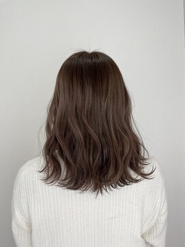 シエル 立川店(CIEL) シルバーベージュ×セミロング【CIEL×maki】