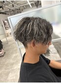 360度かっこいいハイライトツイスパ