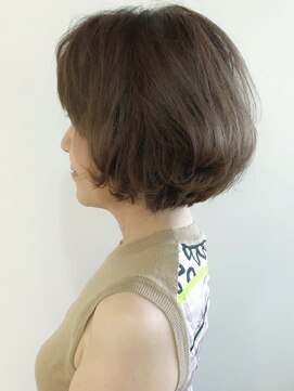 リコ(LIKO) 重め大人ボブ☆大人カラー/お手入れ簡単ヘア/大人ヘア