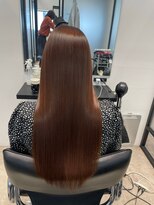 キュア 表参道(CURE)&nbsp;黒髪/グレージュカラー/ココアベージュ/ヘルシーロング[表参道]