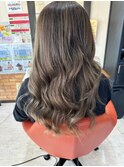 ハイライト×パーマスタイル