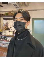 コレット ヘアー 大通(Colette hair)&nbsp;ちょっとだけ前下がりのセンターパート.*+