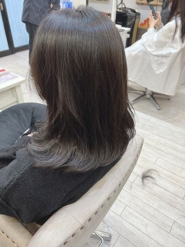 ヘアメイクゼロ 坂戸駅前店(hairmake zero) アッシュブラック/ミントアッシュ/アッシュオリーブ