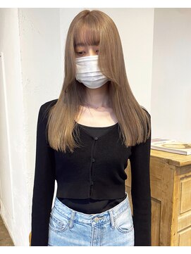 クラフト ヘア デザイン(CRAFT HAIR DESIGN) ベージュカラー