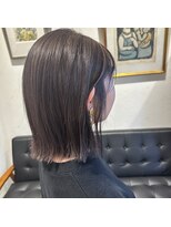 アルマヘアー(Alma hair by murasaki)&nbsp;◎ブリーチ必須☆パープルブルーカラー◎