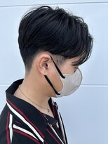 ヒュイル バイ ニアウ(Hwyl by Niau)&nbsp;メンズマッシュパーマセンターパートパーマニュアンスパーマ