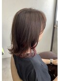 小顔補正立体カット