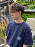 波巻きパーマ