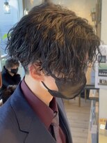 リット バイ フィフス 鹿児島中央駅店(Lit. by fifth)&nbsp;ツイストスパイラルパーマセンターパート波巻きスパイラルパーマ