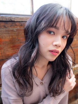 ポイントファイブバイソレイユ 小松店.5 by SOLEIL) 柔らかブランジュカラー