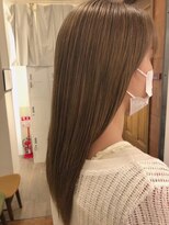 ジーナエス 札幌(Zina S)&nbsp;髪質改善＊艶髪ベージュカラー＊美髪【Zina S 札幌】