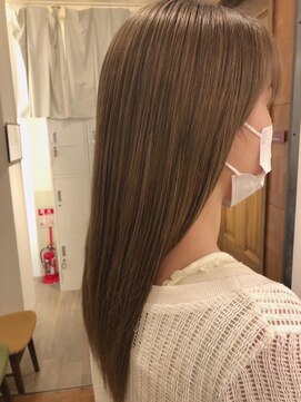 ジーナエス 札幌(Zina S) 髪質改善＊艶髪ベージュカラー＊美髪【Zina S 札幌】