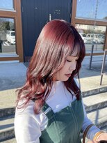 エムサロン 前橋川原(emusalon)&nbsp;【maho】レッドブラウン