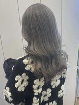 ナービス(NARVIS)&nbsp;レイヤーカット×カーキーグレージュ