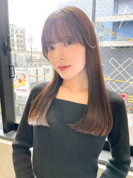 トゥルーズ 梅田店(TLUUS) 【TLUUSホワイトグレージュチェリーブラウンミニウルフ】