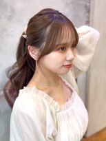 アフロート ルヴア(AFLOAT RUVUA)&nbsp;＊20代30代40代◎結んだ時もかわいい前髪顔周りカット