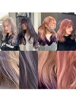 ジルバイジゼル(JILL by GiseL)&nbsp;K_ハイトーン/ベージュ/ミルクティー/ピンク/ブロンド/ホワイト