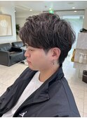 メンズマッシュ/アップバング