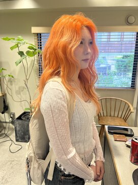 カンナ オーガニック ヘアデザイン(CANNA ORGANIC & HAIR DESIGN) ノンジアミン×ブリーチ×オレンジ