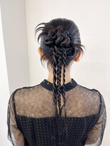 ヘアアレンジ/お呼ばれヘア/ヘアセット/ヘアメイク