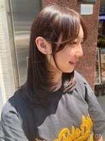 アロマ 仙台店(AROMA)&nbsp;顔周りレイヤー×小顔カット×ミディアムレイヤー