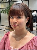 お手入れ楽ちんボブ