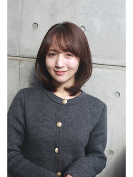 リノ 吉祥寺(Lino kichijoji) 30代40代50代　大人可愛い小顔ミディアムレイヤー吉祥寺