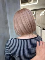 ナンバーウルス 名駅店(N° ulus)&nbsp;【number ulus】ホワイトミルクティー×ボブ