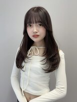 モク 立川(moc)&nbsp;moc style 立川/韓国/ブリーチ/髪質改善/前髪/顔まわり/レイヤー