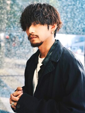 エリマバイフィフス 調布(elima by fifth) 再現性高い波巻きスパイラルパーマ×ナチュラル刈り上げマッシュ