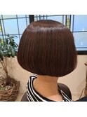 ナチュラル丸みボブ