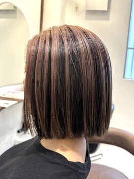 ルイ(ROUIS produced by LUCK 津田沼) ROUIS 津田沼 フェイスフレーミング×アンブレラカラー