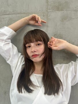 ソルトウォーター(SALT WATER) ミディアムヘア/デザインカラー/ケアブリーチ/代官山/恵比寿