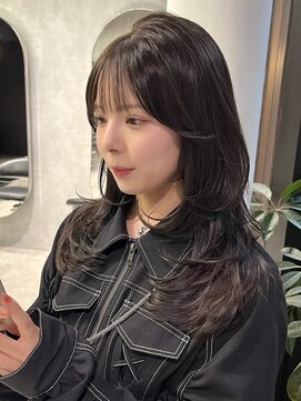 シティ(CITY) レイヤーカット ワンカール 韓国ヘア