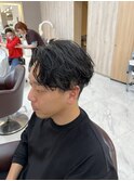 ニュアンスパーマセンターパート/クセ活かし