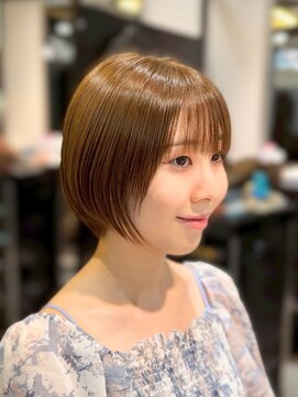 ワンバイジエクト 梅田 【似合わせボブ】チョコレートブラウン/ココアグレージュ