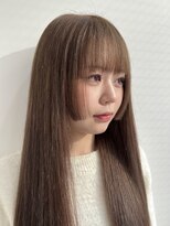 ジーナ 福岡天神(Zina) 髪質改善*イエベさん必見透明感ベージュ【Zina福岡天神】