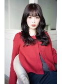 大人可愛いオリーブグレーレイヤーロングパーマ・・・HINATA