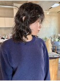 20代30代☆レイヤーウルフレイヤー☆ウルフパーマ☆ラフウェーブ