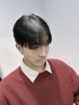 ブラック(BLACK) シースルーマッシュ/ラウンドマッシュ